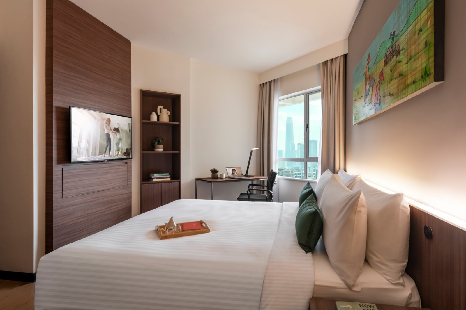 Oakwood Hotel Residence Kuala Lumpur One Bedroom Deluxe Apartment Banner Desktop