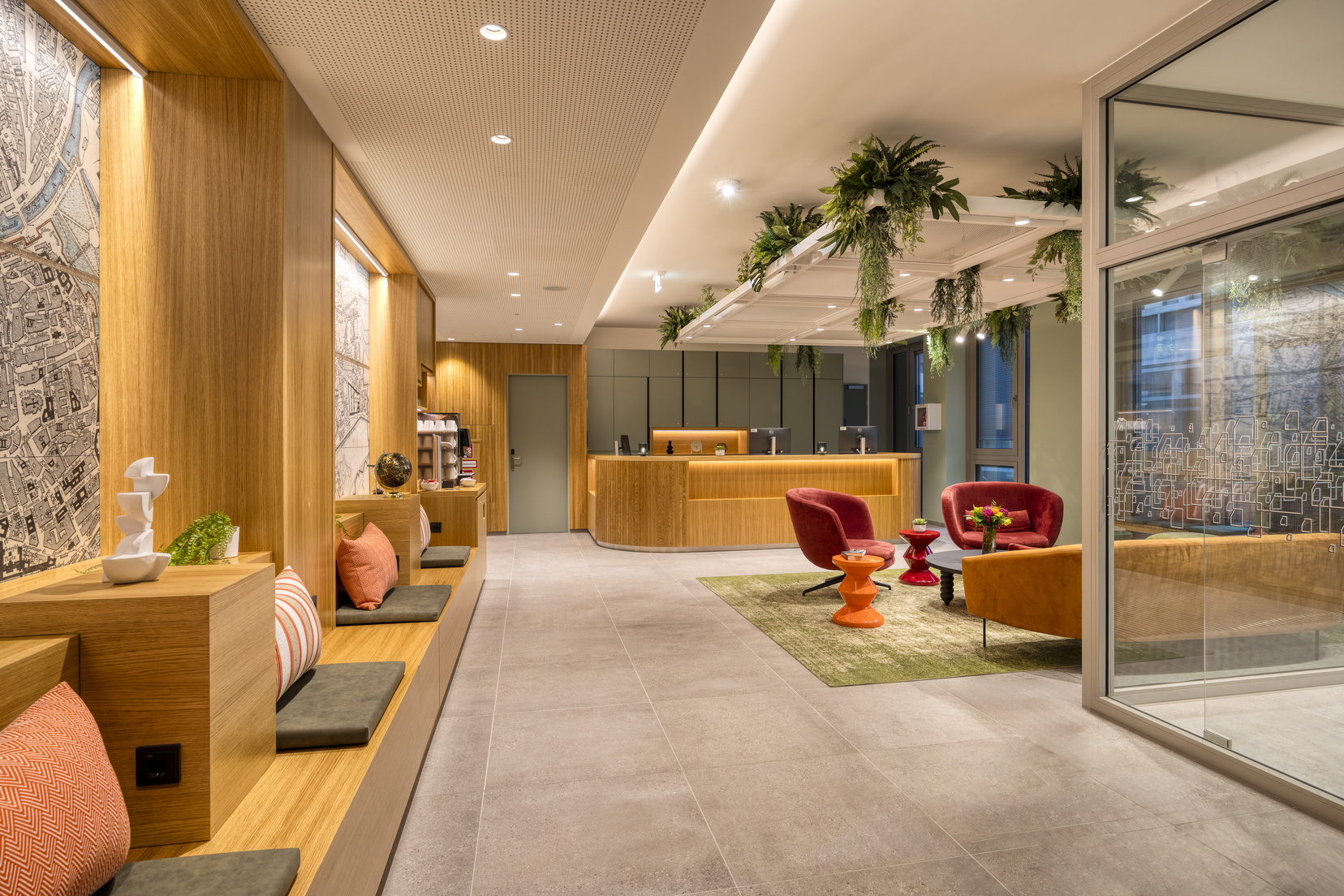 Lobby und Rezeptionsbereich