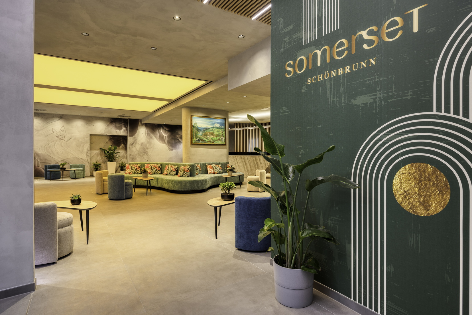 Rezeption und ihr Loungebereich