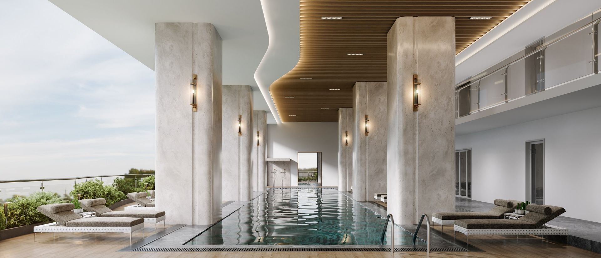 somerset diamond bay phnom penh pool side