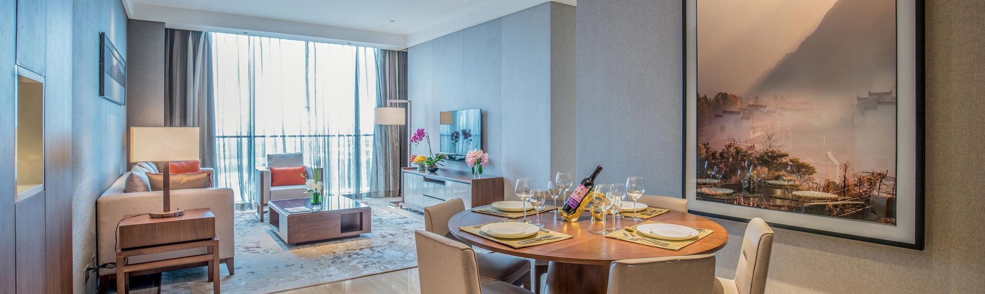Oakwood Residence Damei Beijing Two Bedroom Apartment Banner Desktop