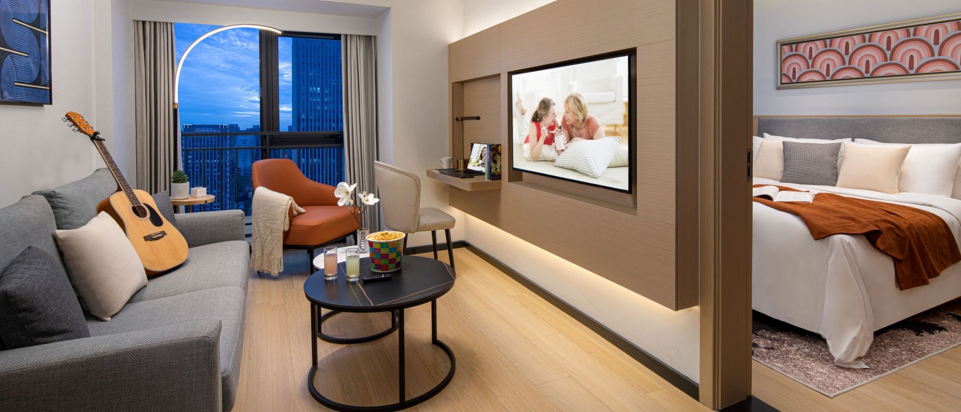 Apartment Types in Citadines Gaoxin Chengdu
