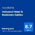 <strong>Traveller Review Awards 2022</strong></br>Booking.com Traveller Review Awards 8.7 out of 10
