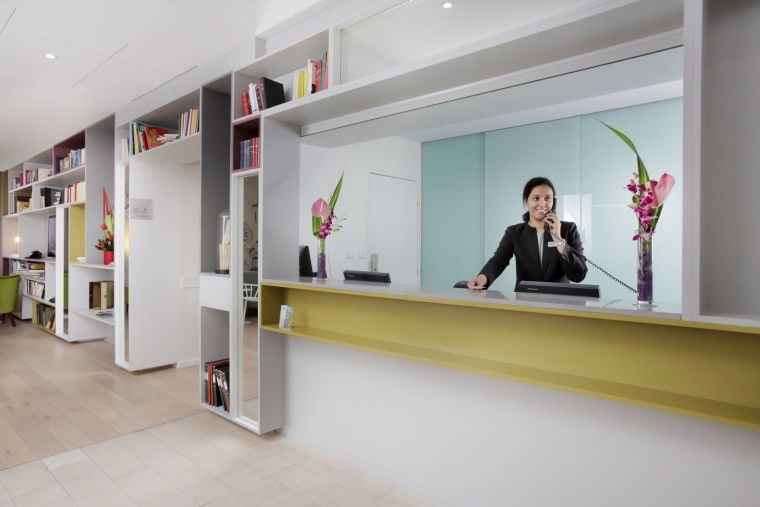 Recepción abierta 24/7 de nuestro apart hotel in Lyon 3