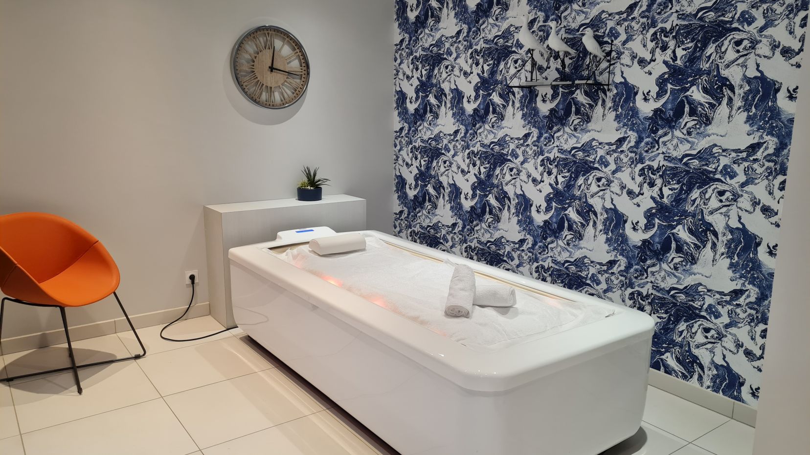 Hydromassagebett in unserem Wohnen auf Zeit in Nantes