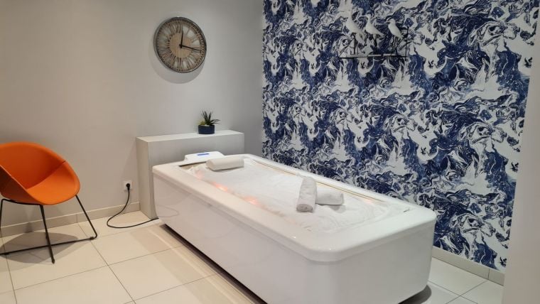 Hydromassagebett in unserem Wohnen auf Zeit in Nantes