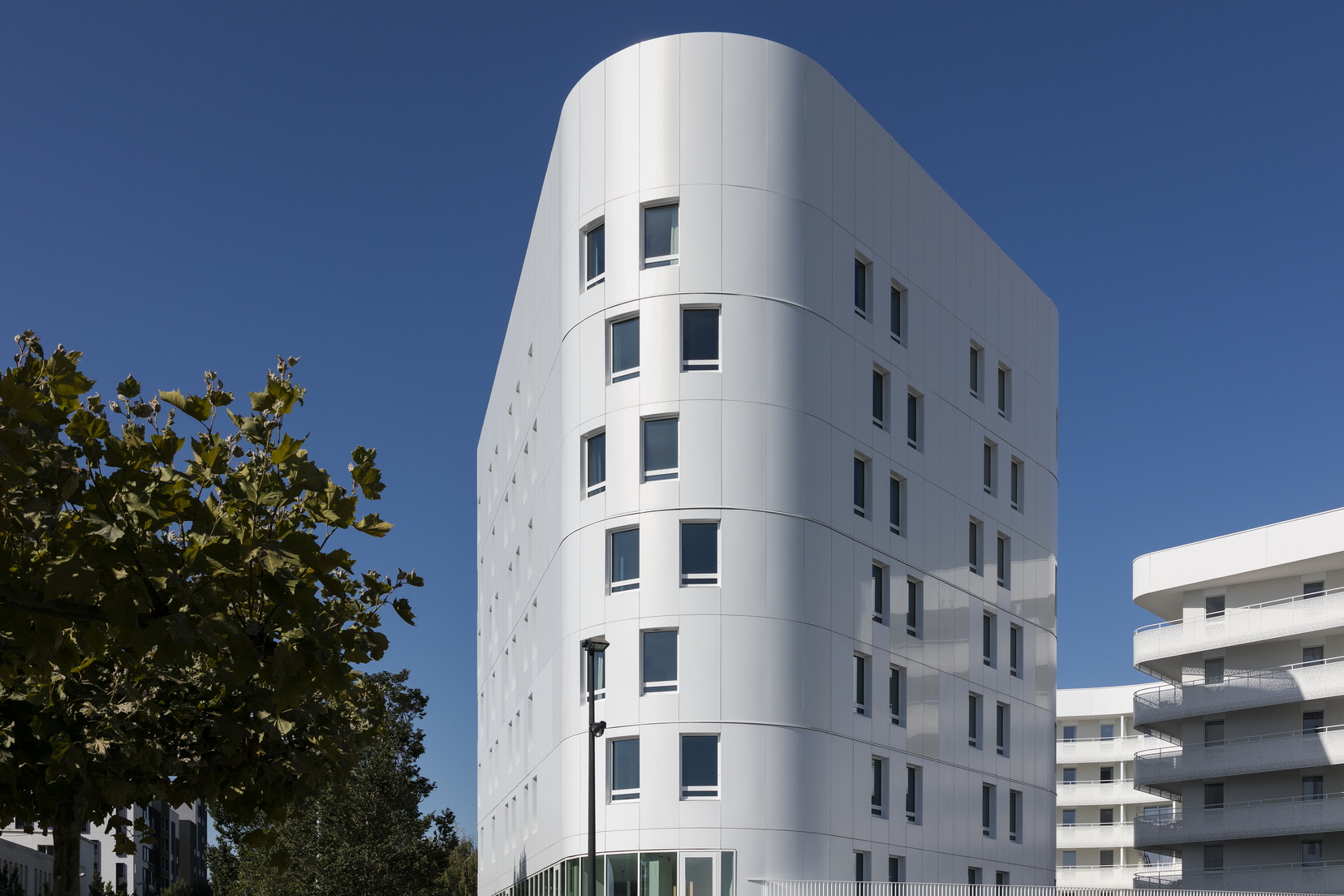 Fassade unseres Wohnen auf Zeit in Nantes