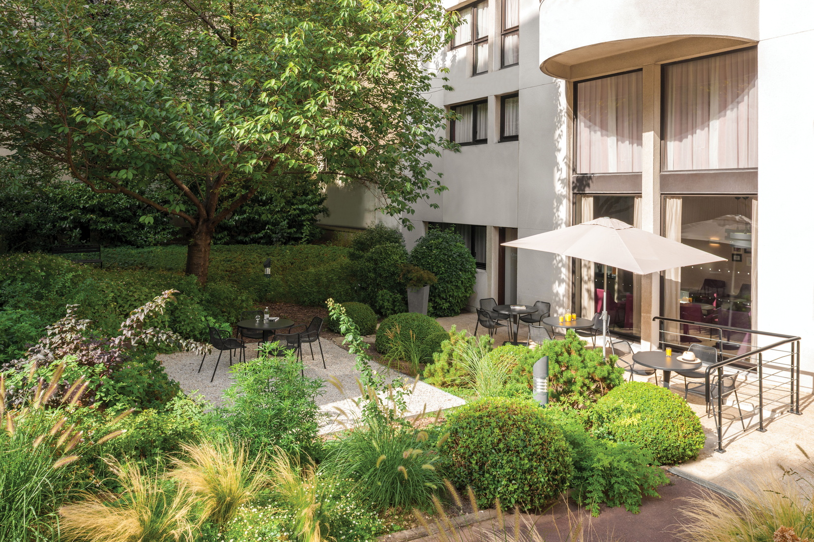 Jardin/Terrasse de notre appart hotel Paris 13