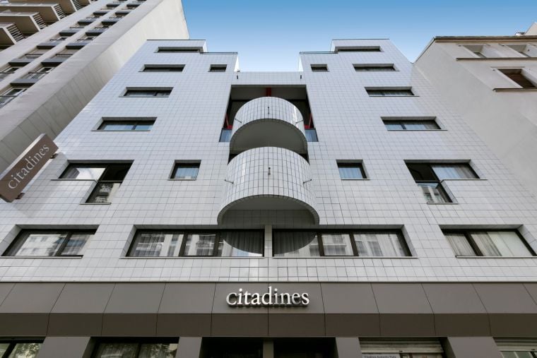 Façade de notre appart hotel Paris 13