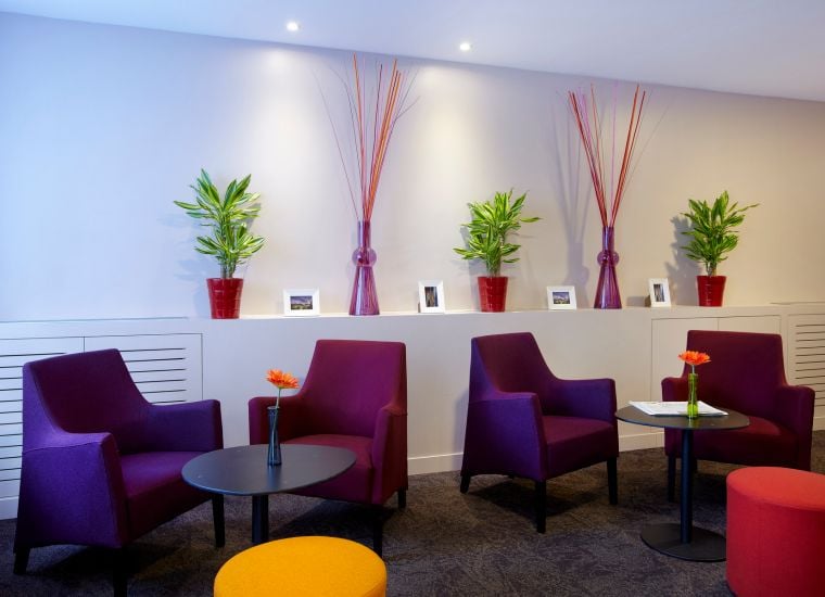 Lobby de notre appart hotel Paris 13