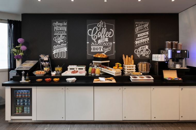 Continental buffet, apart hotel Paris 11