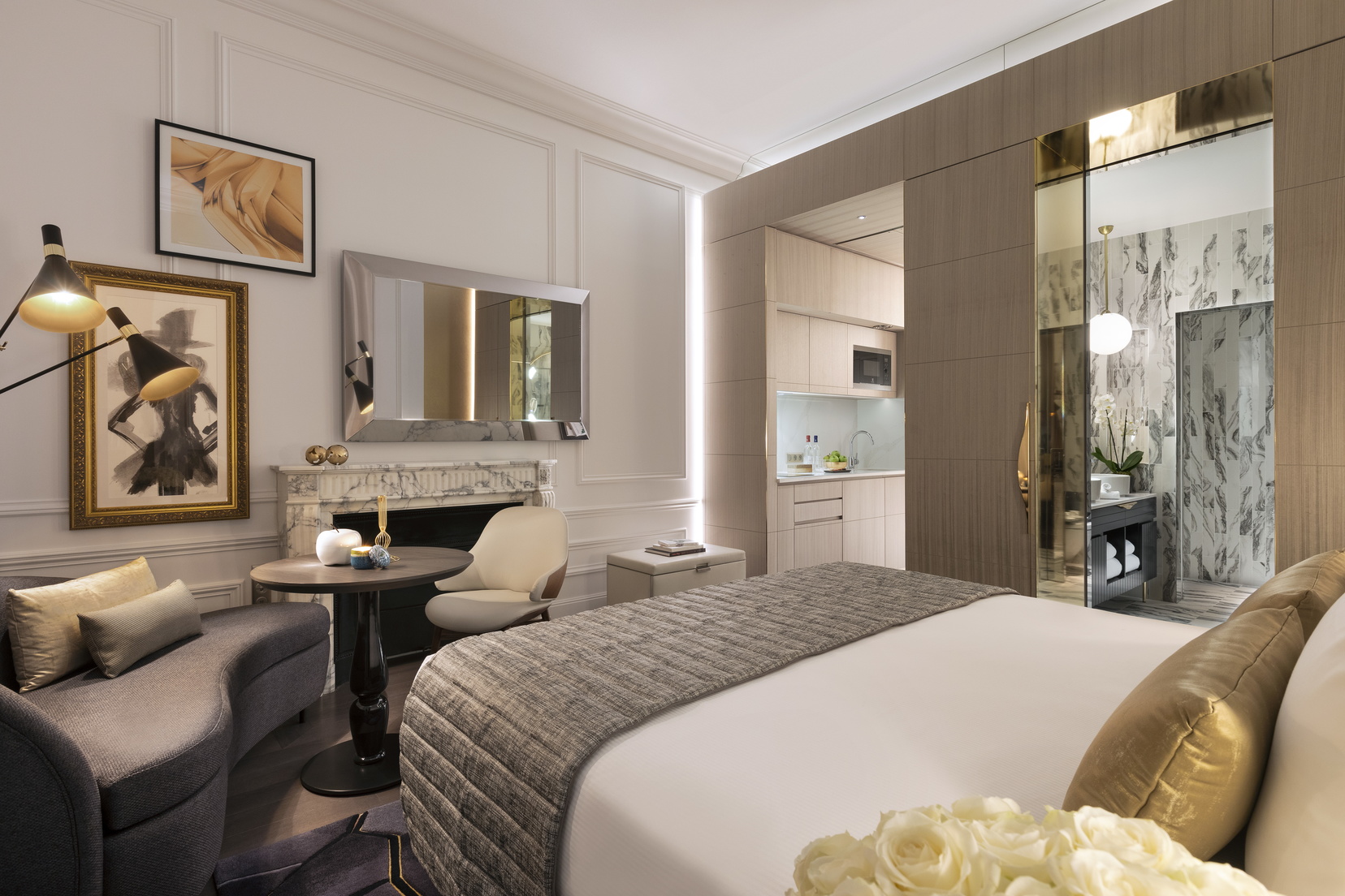 Estudio Executive con cocina y baño totalmente equipados, hotel de 5 estrellas en París 8