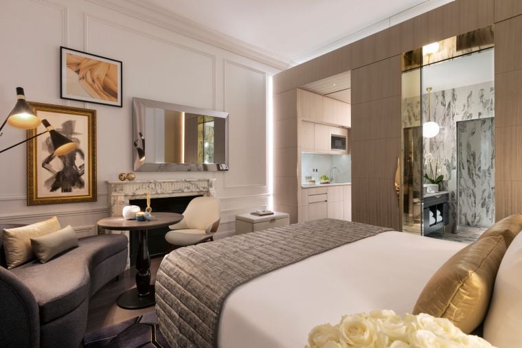 Estudio Executive con cocina y baño totalmente equipados, hotel de 5 estrellas en París 8