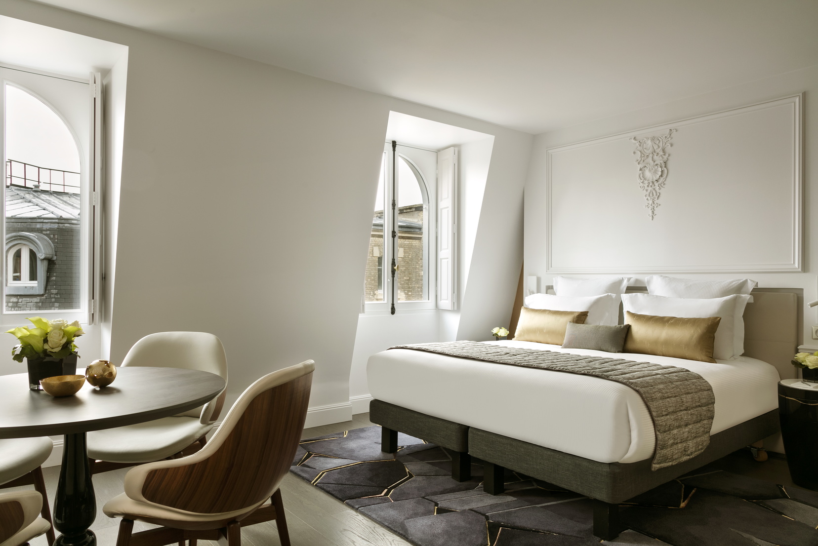 Estudio Deluxe con zona de comedor y cama doble, hotel de 5 estrellas en París 8