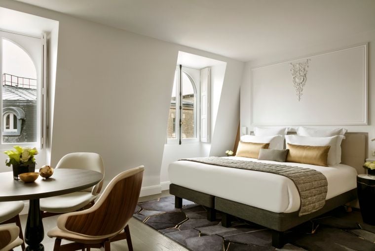 Estudio Deluxe con zona de comedor y cama doble, hotel de 5 estrellas en París 8