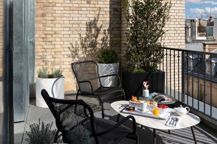 Duplex Toits de Paris - Terraza, hotel de 5 estrellas en París 8
