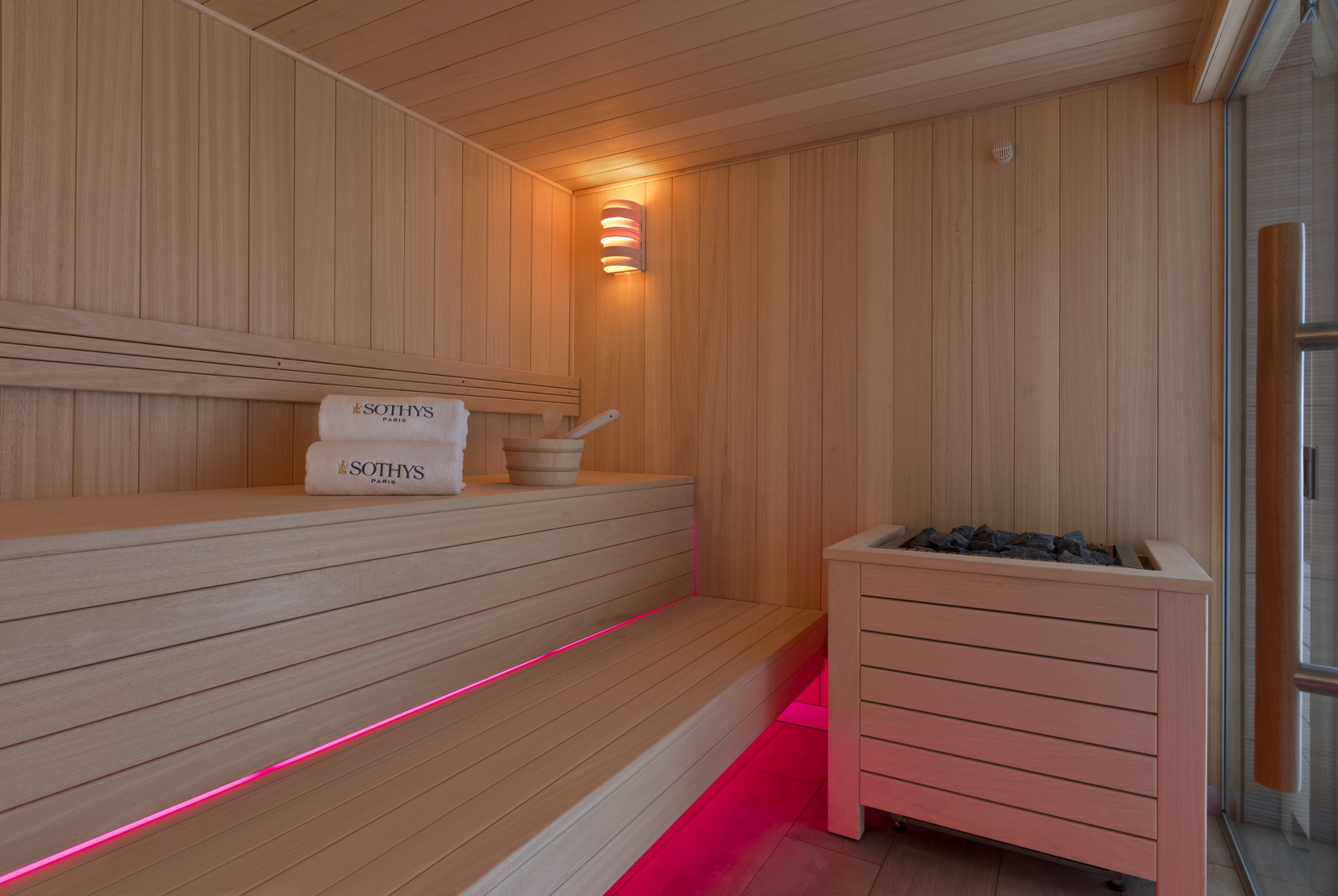 Sauna of our apart hotel in Strasbourg