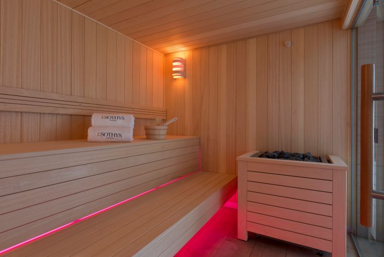 Sauna of our apart hotel in Strasbourg
