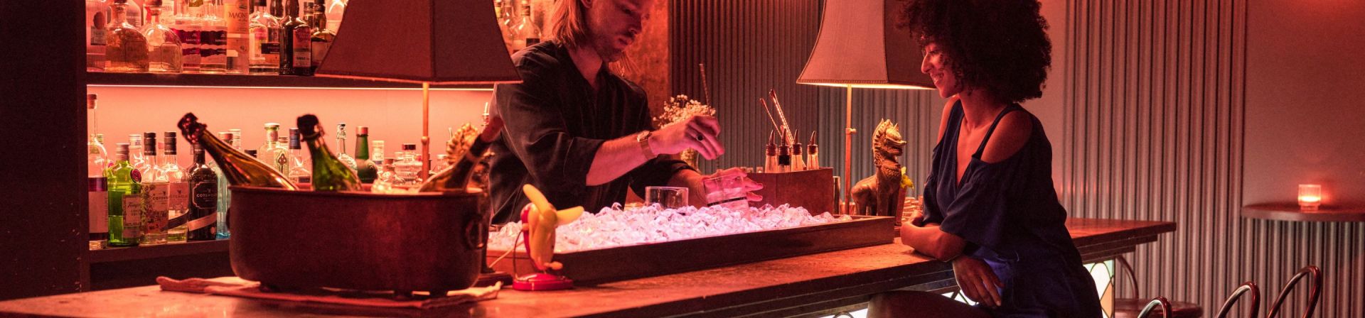 Restaurant und Bar im lyf East Frankfurt