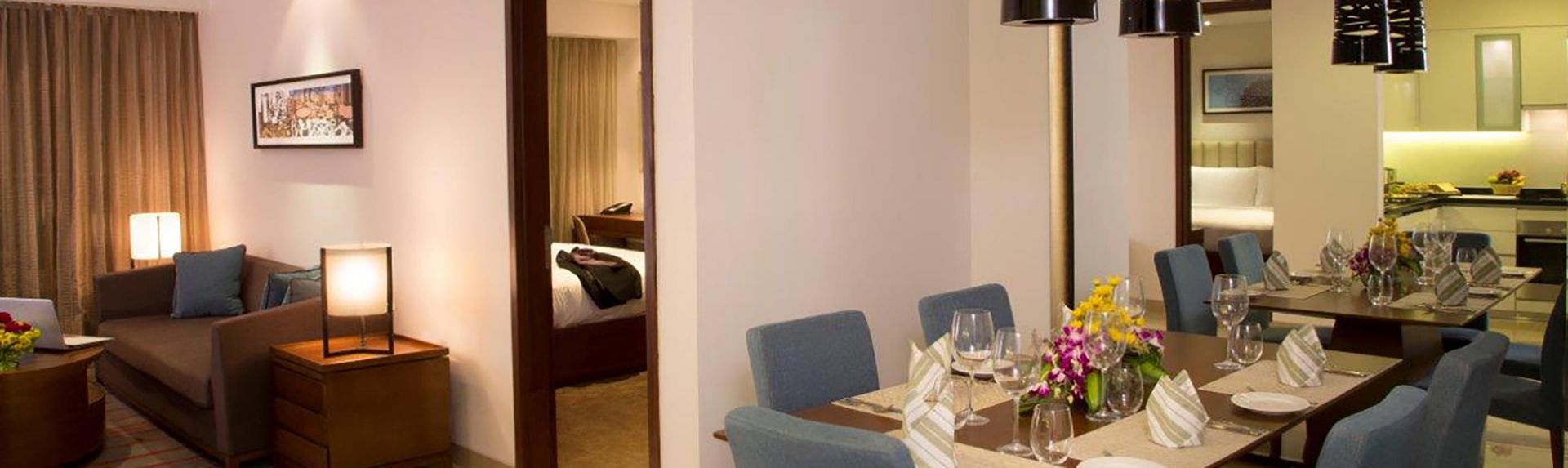 Oakwood Residence Whitefield Bangalore One Bedroom Deluxe Apartment Banner Desktop