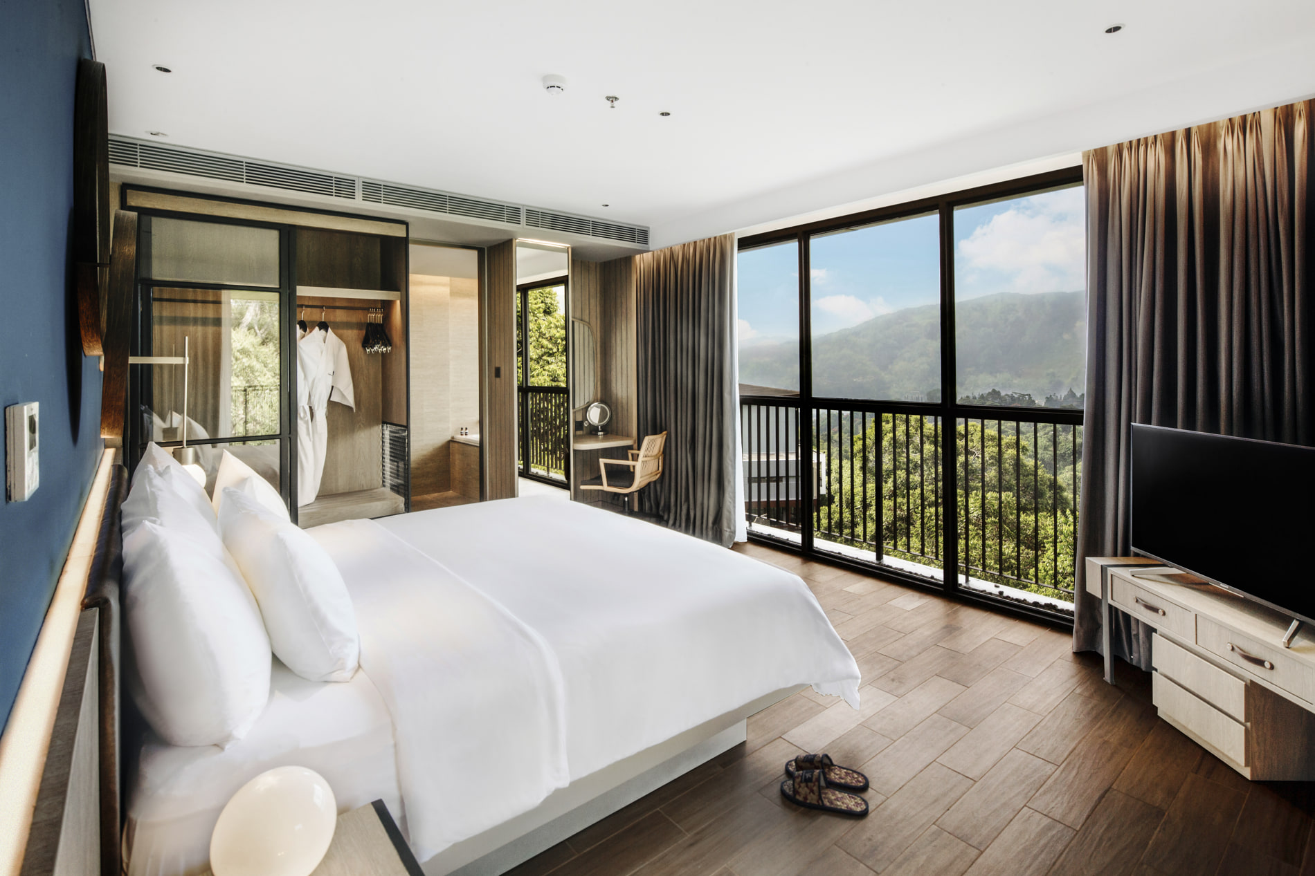 The Botanica suite with modern amenities at the Botanica Sanctuary in Bogor
