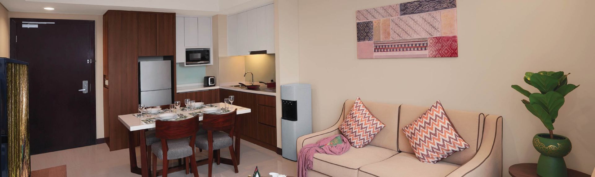 Spanduk lokasi Somerset Kencana Jakarta