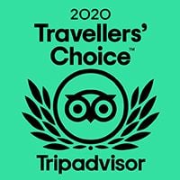 <strong>トリップアドバイザー - トラベラーズチョイス2020</strong></br>TripAdvisorの年間レビューに基づくと、パンデミックによる変更に先立って、受賞者は常に素晴らしい旅行者のフィードバックを受けており、2020年「トラベラーズチョイス」にホテルを配置しています。