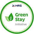 <strong>HRS Green Stay Initiative</strong></br>Green Stay Initiative เปิดตัวโดย HRS โดยมีเป้าหมายเพื่อมอบมาตรฐานระดับโลกที่ช่วยให้ซัพพลายเออร์สามารถมีส่วนร่วมและทําให้ความพยายามด้านความยั่งยืนมีความโปร่งใสได้ง่าย  นอกจากนี้ยังช่วยให้ผู้เดินทางเพื่อธุรกิจและผู้มีอํานาจตัดสินใจขององค์กรสามารถวัด วัดเกณฑ์มาตรฐาน และเพิ่มประสิทธิภาพฟุตพริ้นท์ที่เกิดขึ้นได้อย่างง่ายดาย