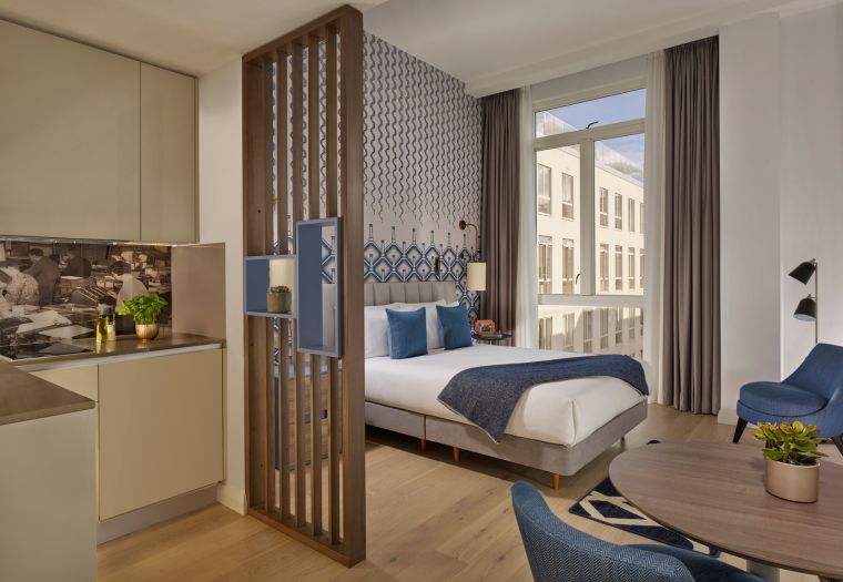 Estudio con cama doble, zona de trabajo y cocina totalmente equipada, apart hotel en Londres