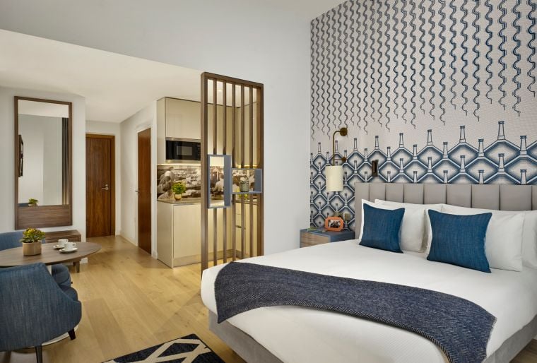 Estudio con cama doble, zona de trabajo y cocina totalmente equipada, apart hotel en Londres