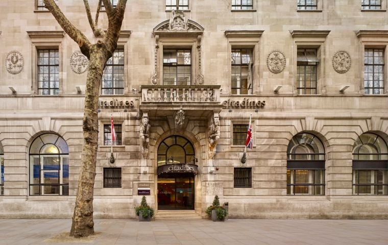 Fassade unseres Wohnen auf Zeit in London