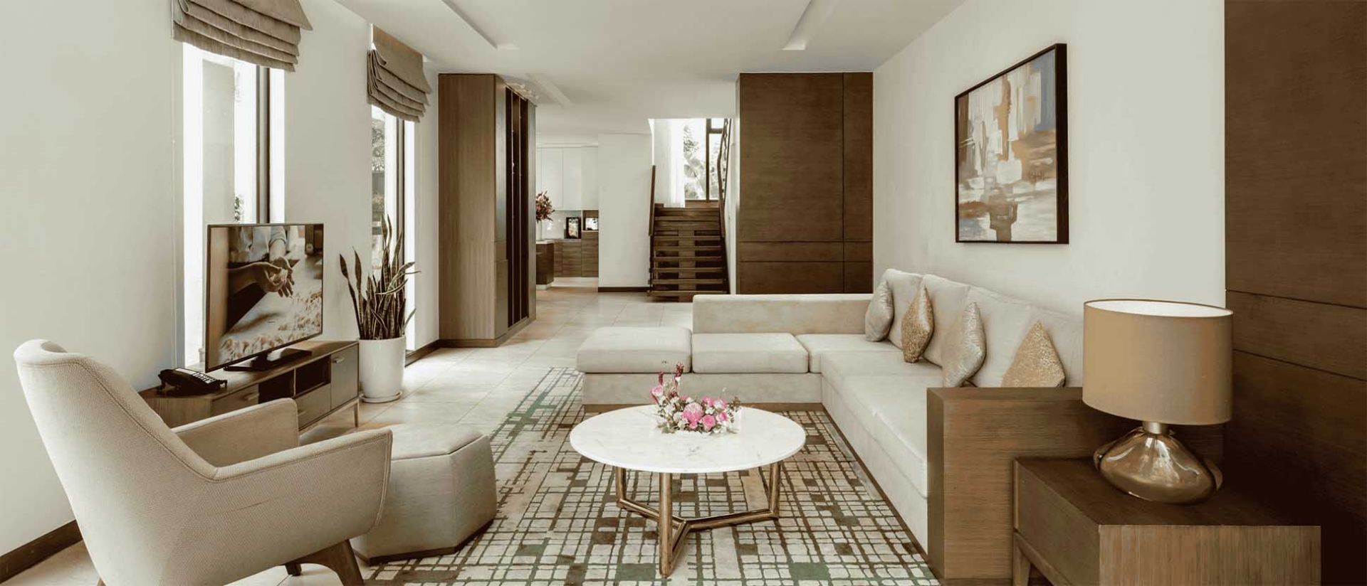 2 bedrooms deluxe garden view villa