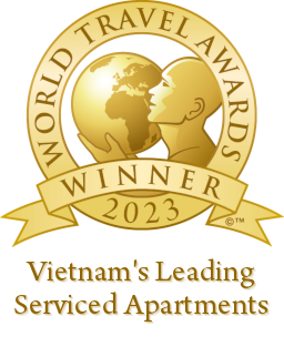 <strong>World Travel Awards 2023</strong></br><div>Vietnam’s Leading Serviced Apartments by World Travel Awards 2023</div>