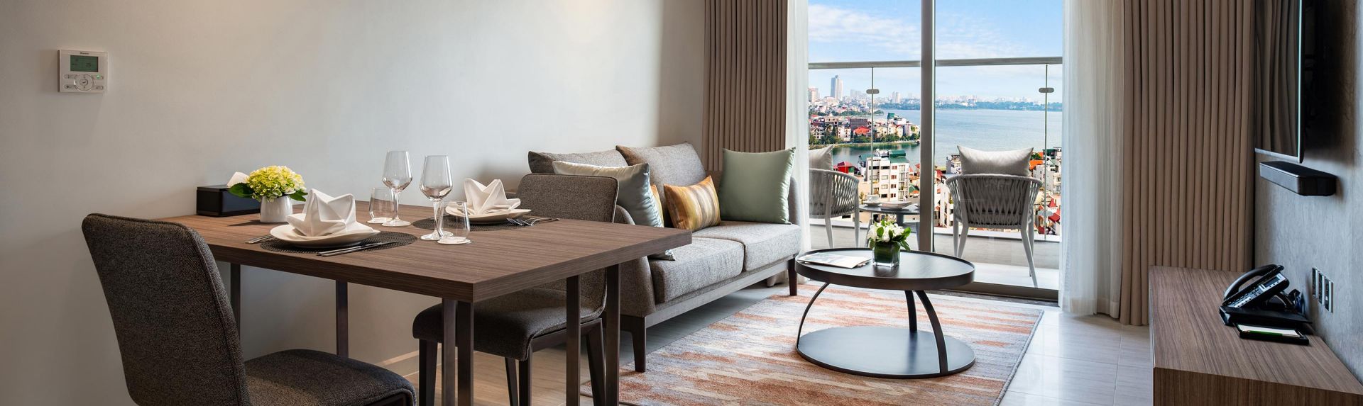 Oakwood Residence Hanoi One Bedroom Deluxe Apartment Banner Desktop