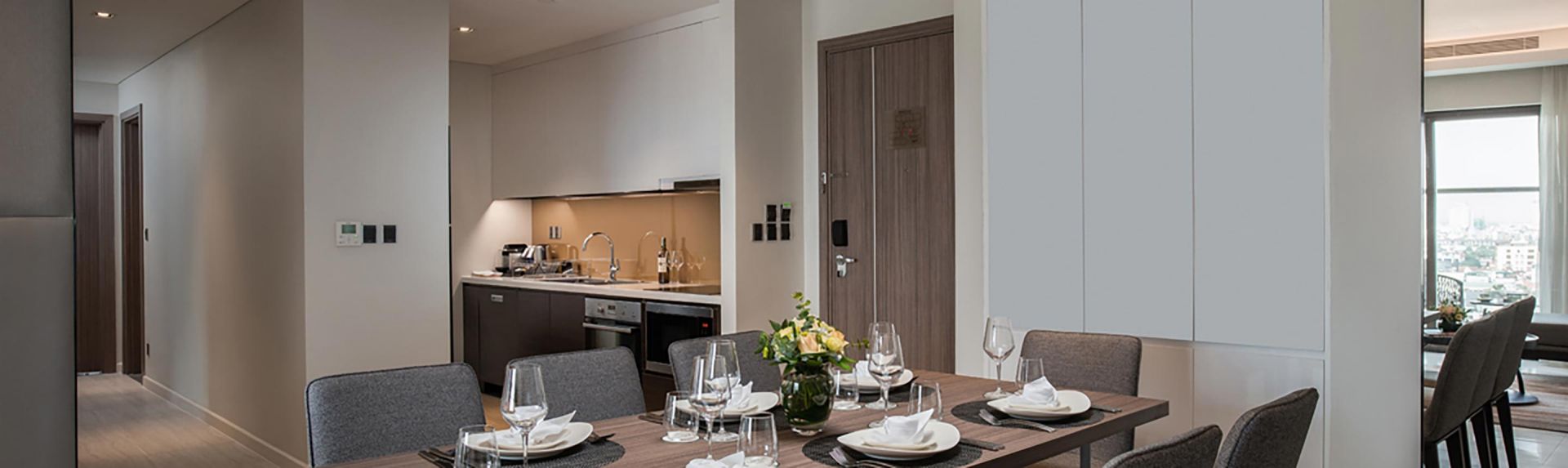Oakwood Residence Hanoi Three Bedroom Deluxe Apartment Banner Desktop