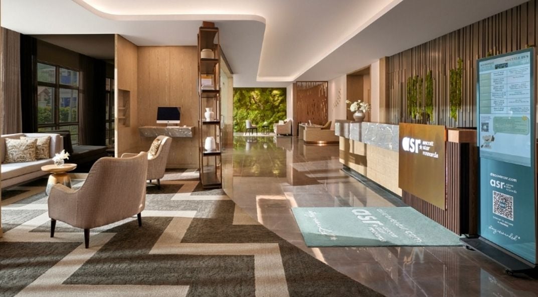 lobby at somerset ho chi minh city