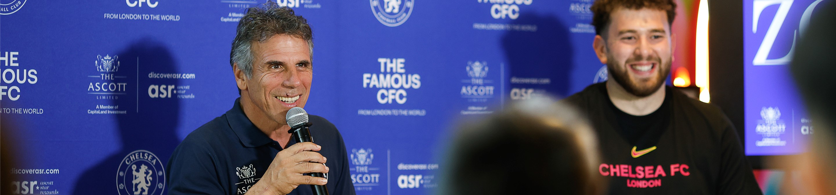 [Entry] Ascott x Chelsea Pre-Match Party with Gianfranco Zola Appearance