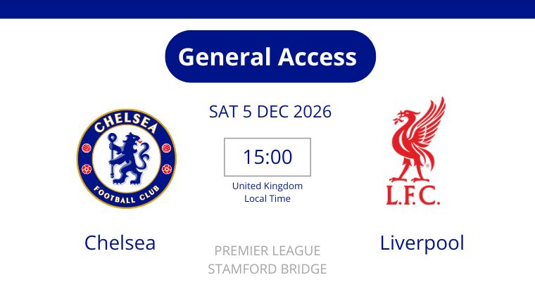 ASR Stay & Match: Chelsea vs Liverpool (5 Dec 2026)