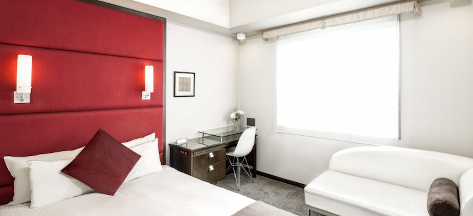 citadines central shinjuku tokyo studio deluxe double bedroom