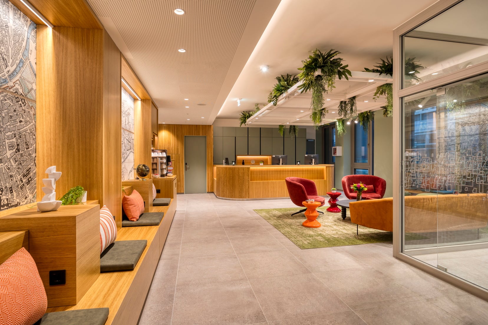 Lobby und Rezeptionsbereich