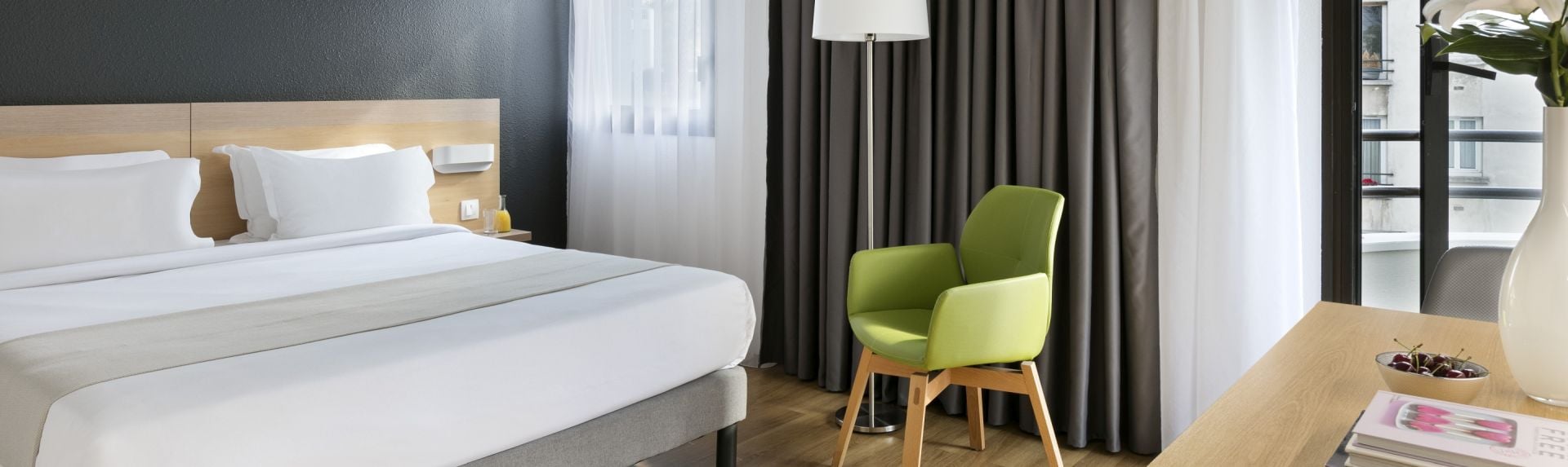 Studio at apart hotel Citadines Austerlitz Paris
