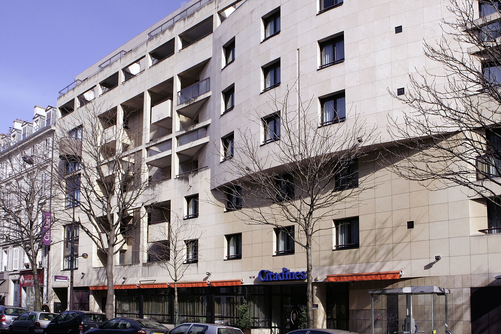 Fassade unseres Wohnen auf Zeit in Paris 12