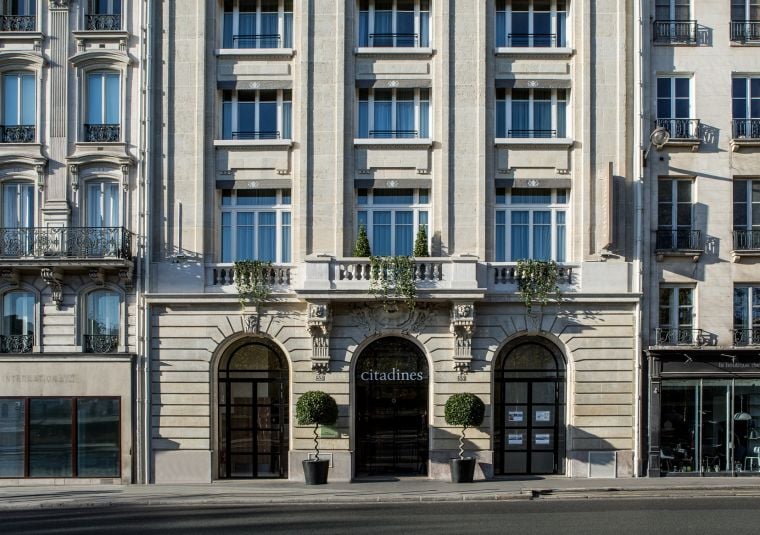 Façade de notre appart hotel à Paris 6