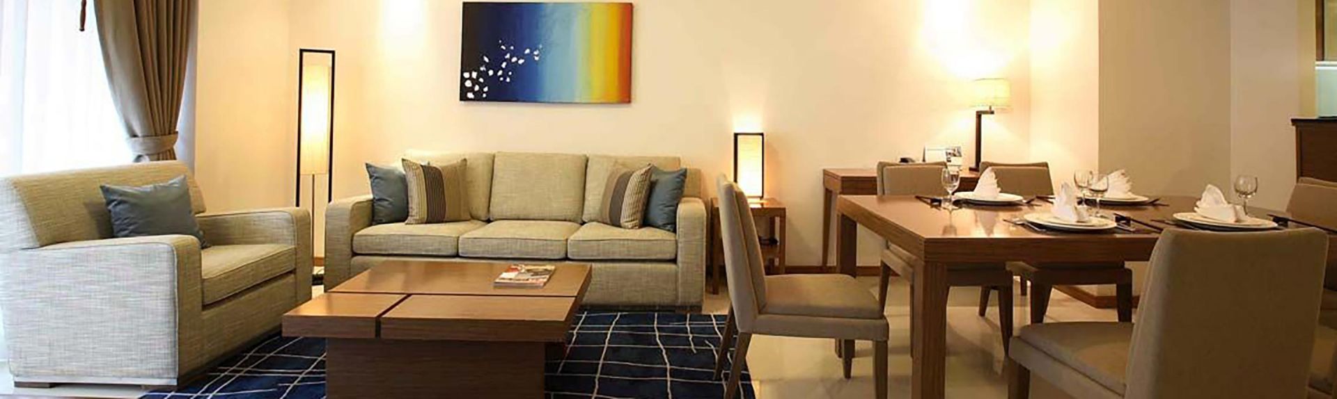 Oakwood Residence Sukhumvit Thonglor Bangkok Two Bedroom Deluxe Apartment Banner Desktop