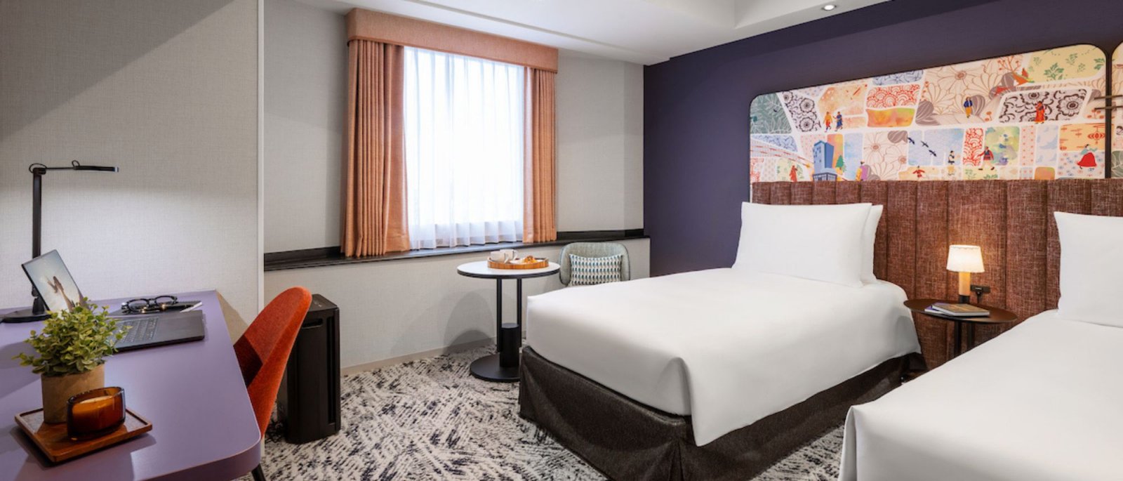 Studio Deluxe Twin at Citadines North Shinjuku Tokyo